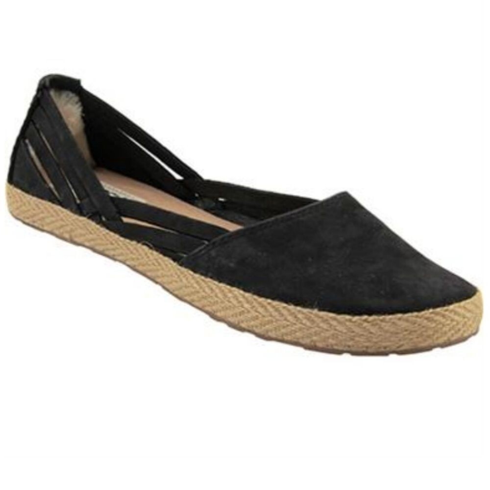 Black UGG Cicily slip on casual shoes size 8